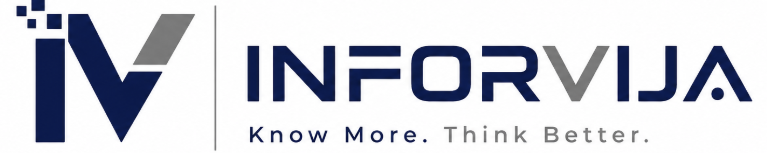 Inforvija logo – Know More. Think Better.