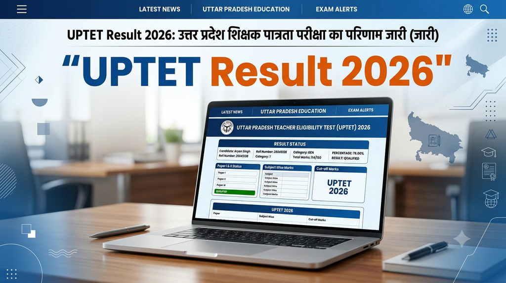 UPTET Result 2026 official result and scorecard